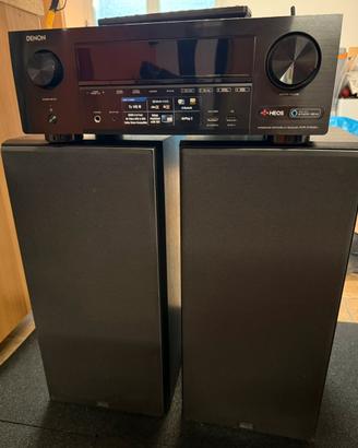 Impianto audio Indiana Line + Denon