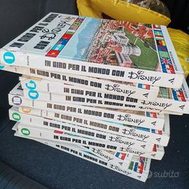 Collana libri In giro per il Mondo con Disney