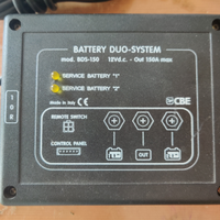 Doppiatore batterie camper