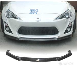 SPOILER LIP PER TOYOTA GT 86 IN CARBONIO