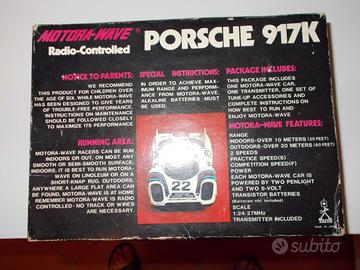 MODELLINO PORCHE RADIOCOMANDATO ANNI '70
