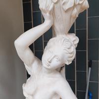 Statua arredo giardino con luce 