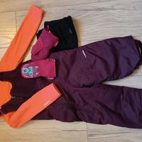 Completo neve per bambina