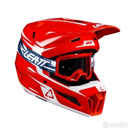 CASCO LEATT KIT MOTO 3.5 - V26 | Rosso | M 57-58cm