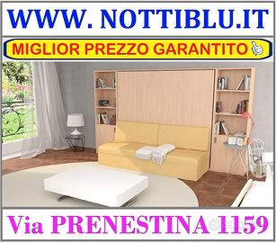 Letto a Scomparsa 2 piazze_12 rate TASSO ZERO