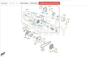 Pick up esterno Aprilia Pegaso 650 AP0265155