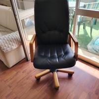 Poltrona pelle casa / uifficio