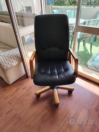 Poltrona pelle casa / uifficio