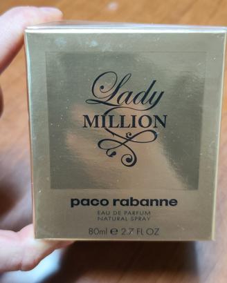 Lady Million Paco Rabanne eau de parfum 80 ml