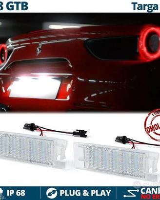 Luci TARGA LED per FERRARI 488 Placchette CANbus