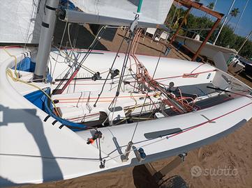 Attrezzatura 470 + deriva