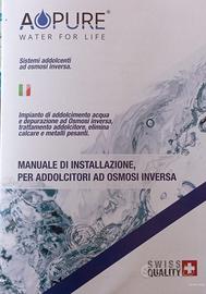 Addolcitore depuratore ad osmosi inversa Apure.