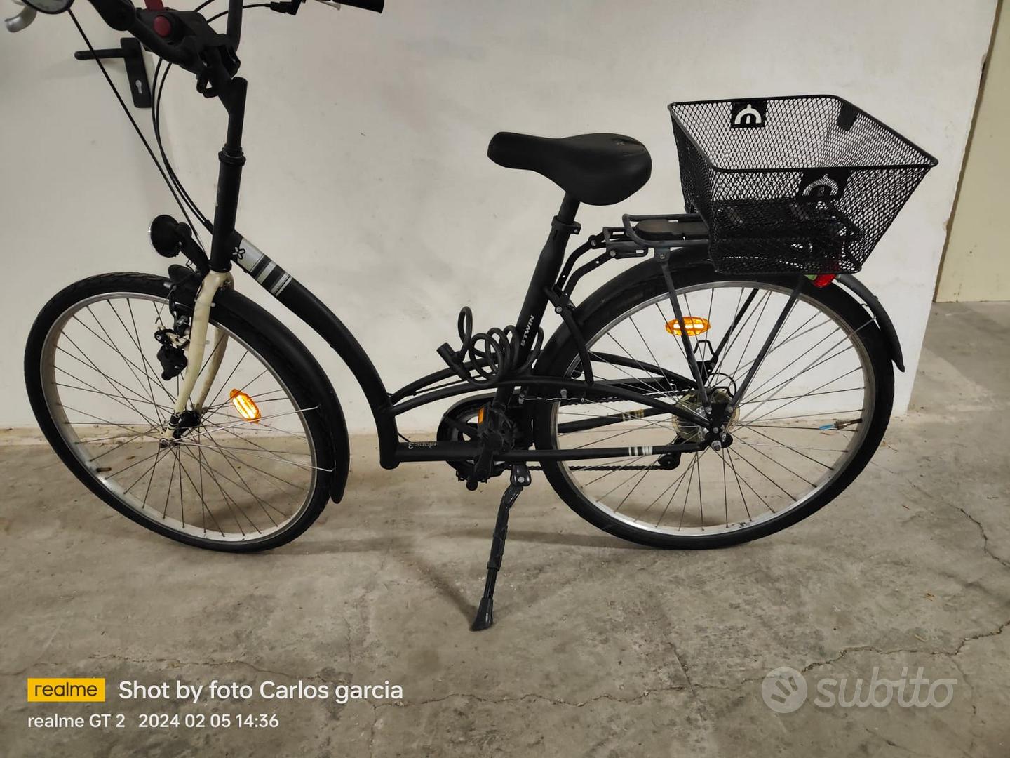 Bici Bicicletta Elops Vendo City Bike Donna Btwin Elops Cantone Ticino