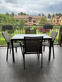 Set da tavolo da esterno