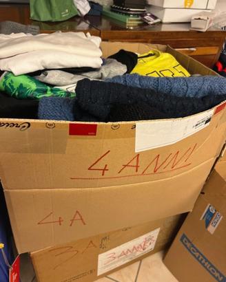 Abbigliamento bambino taglia 4 anni nuovo o come n