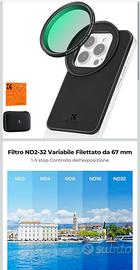 ND filter regolabile per Iphone