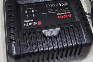 caricabatterie e batteria wurth nuova