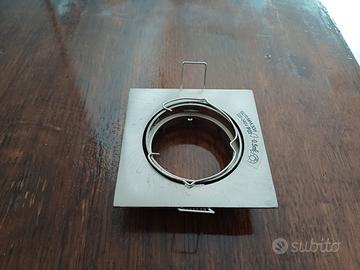 8 Coprifaretti quadrati copri faretti + 7 lampadin