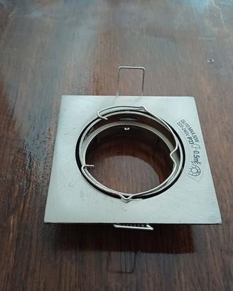 8 Coprifaretti quadrati copri faretti + 7 lampadin