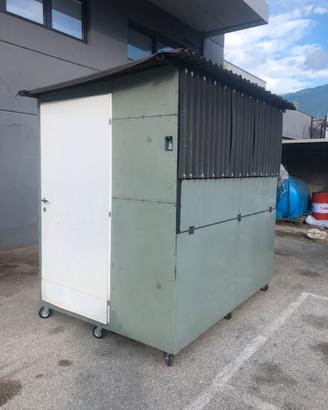 casetta da esterno su ruote