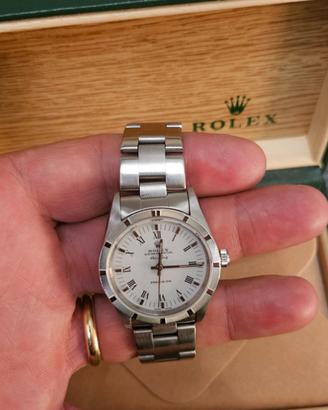 ROLEX AIRKING 14010 VETRO ZAFFIRO " SI PERMUTA "