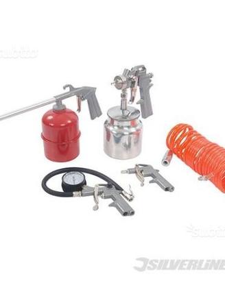 Kit di utensili pneumatici, compressore e accessor