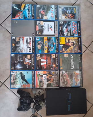 ps2 con giochi