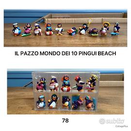 Pingui beach sorpresine kinder serie completa