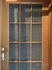 PORTA IN VETRO STILE INGLESE