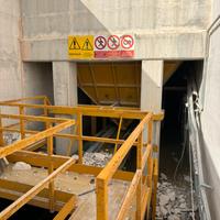 Tramogge in linea con nastro