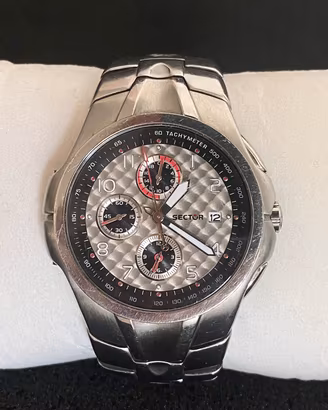 Orologio Sector cronografo acciaio funzionante
