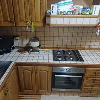 cucina  componibile in legno massello rovere