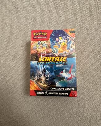 Pokemon GCC Scintille folgoranti bundle 6 buste