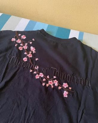 YourTurn - T-shirt con ricami (taglia M)