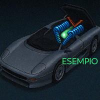 Illustrazioni digitali di auto su misura.