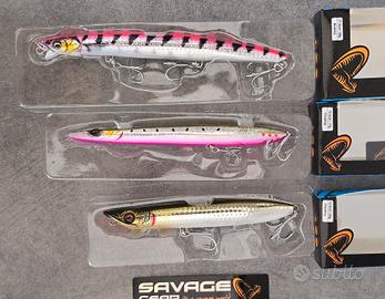 Set jerkbait e topwater Savage artificiali pesca