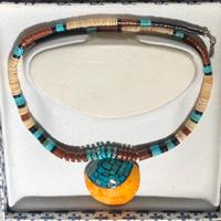 Collana tradizionale dei nativi americani Keres