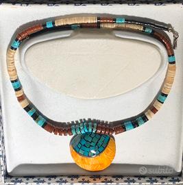 Collana tradizionale dei nativi americani Keres