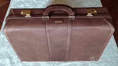 Valigia vintage anni '80 in peccary