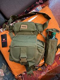 Marsupio tattico trekking, caccia e pesca