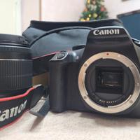 Canon EOS 1300D con LENTE-BORSA-CARICABATTERIE