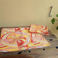 Stoffe coloratissime vintage anni 60-70