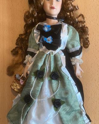 Bambola di Porcellana "Rossella" - Edizione Limita