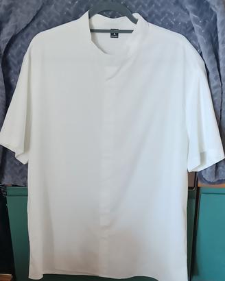 Camicia mezza manica" Shein" tg XL bianca .nuova.