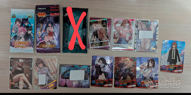 Lotto Pacchetti e Carte Waifu