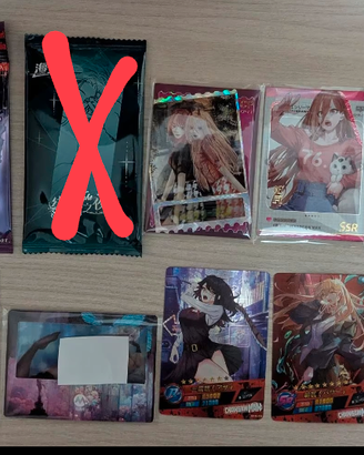 Lotto Pacchetti e Carte Waifu
