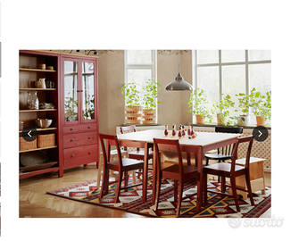 Tavolo Pinntorp Ikea più 4 sedie