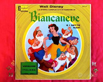 Disco LP Biancaneve - Disney