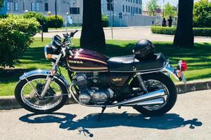 Honda Cb Four 750 scarico originale Asi oro