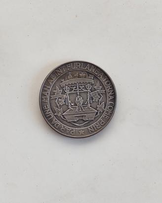 MEDAGLIA del 1976 del terremoto del Friuli